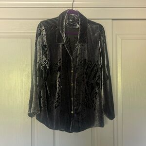 Vintage 100% silk blouse